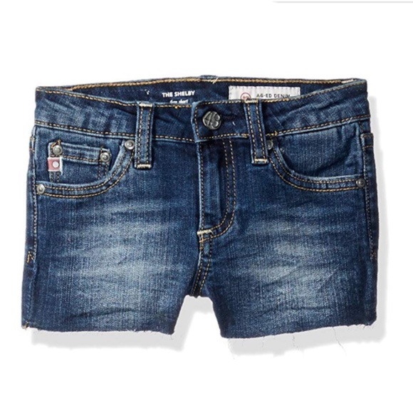 NWT $45 AG shelby jean short 24 MONTH 7 YEAR BREAK SHORTS - Picture 2 of 6